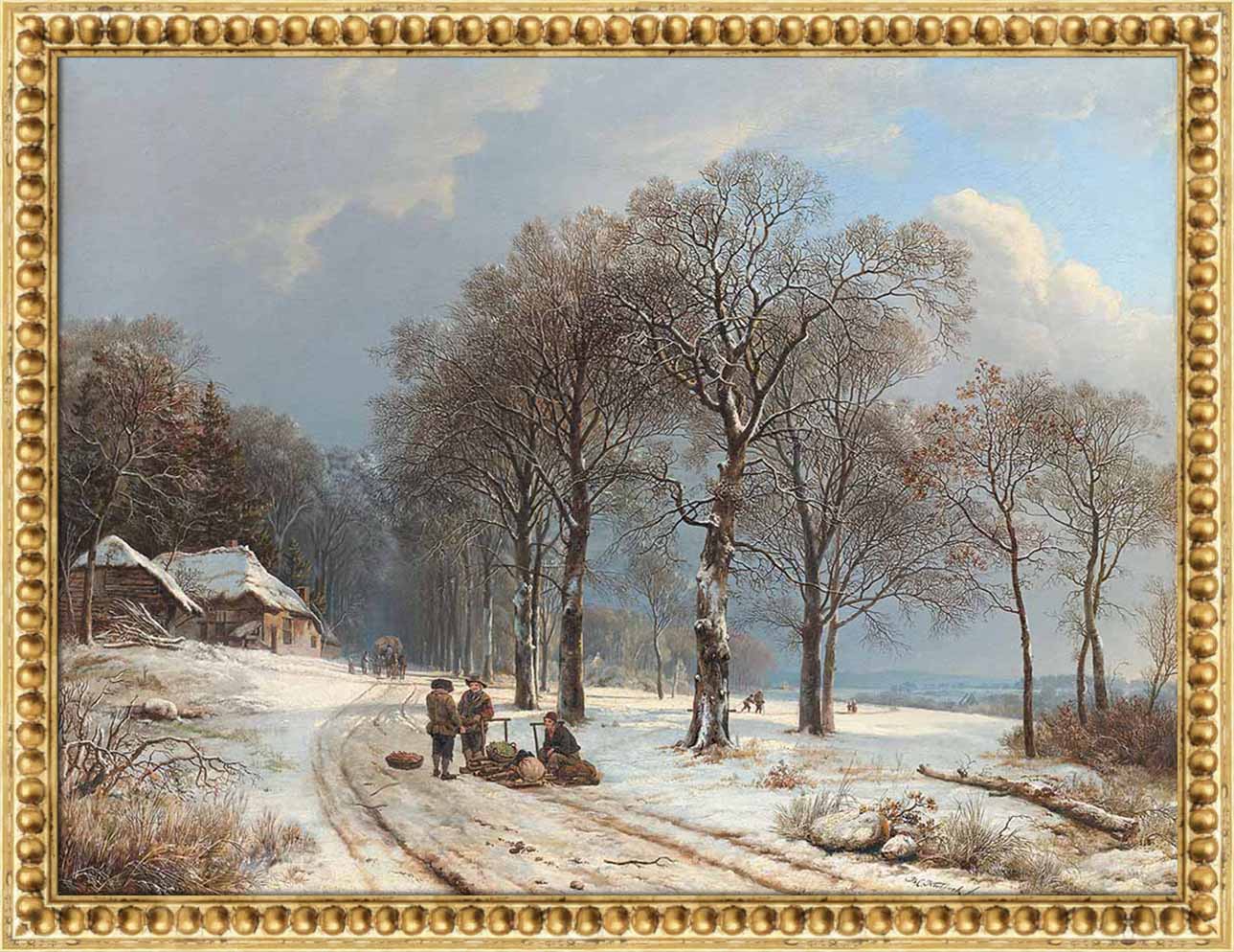 Winter Landscape | Paper