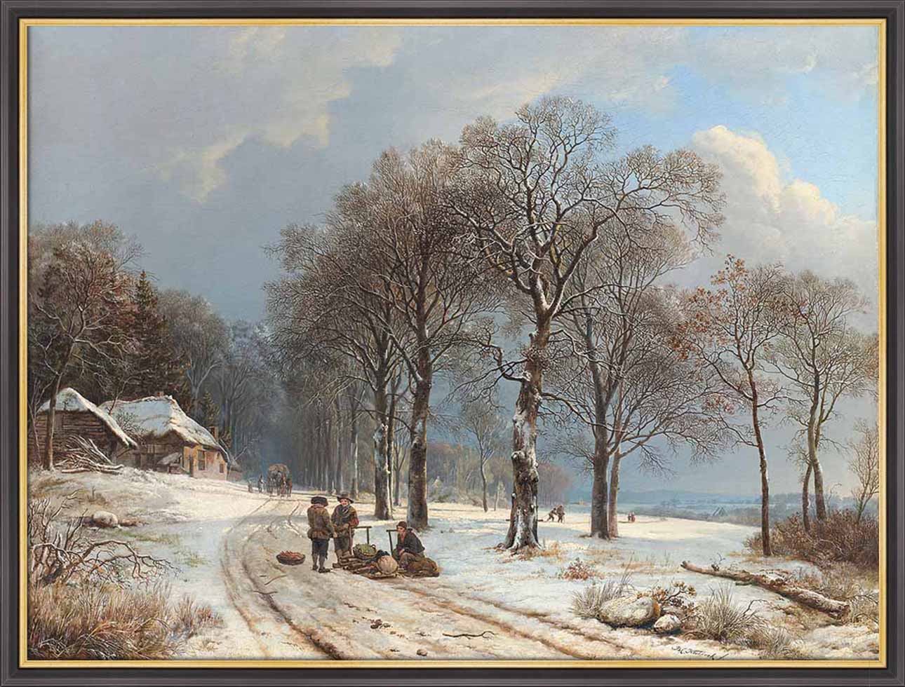 Winter Landscape | Paper