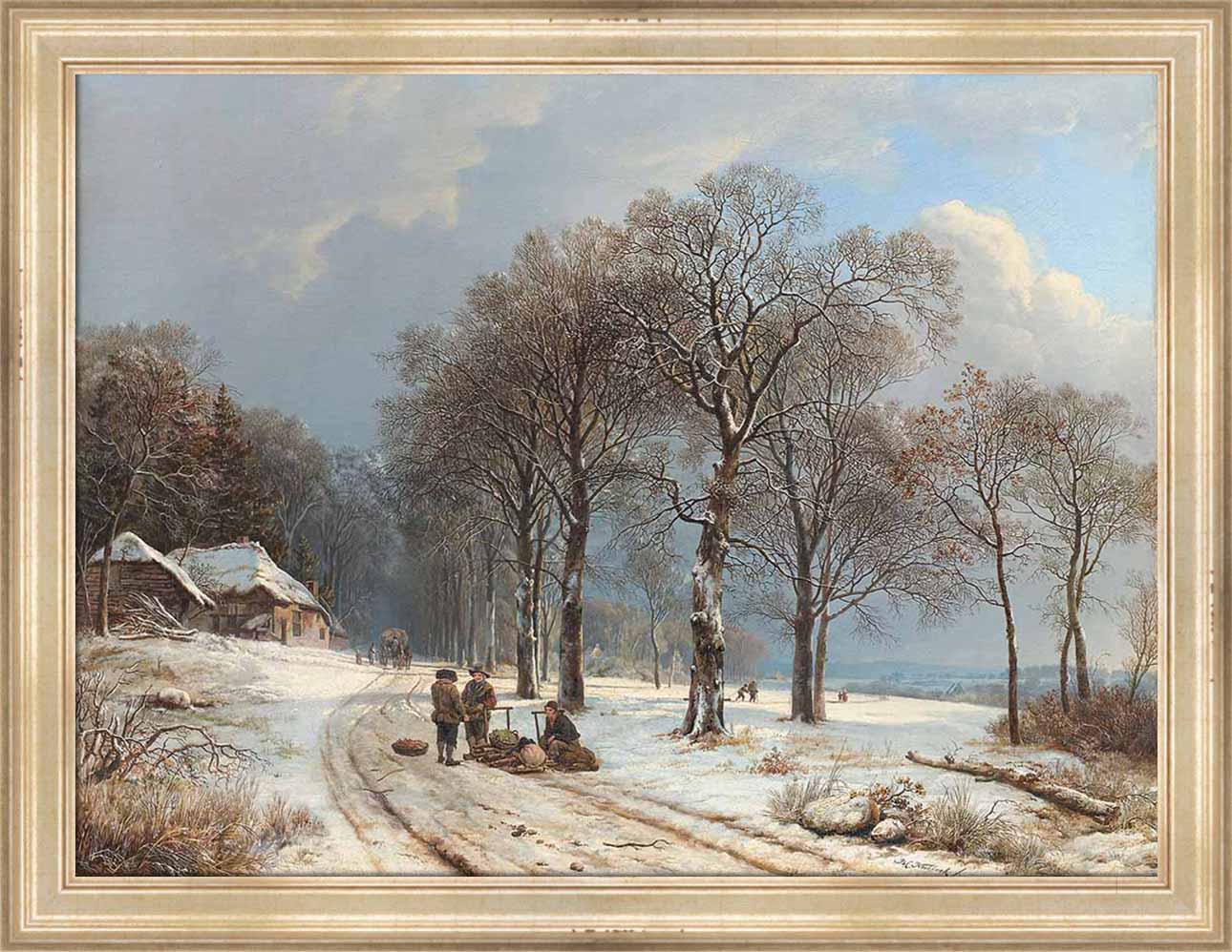 Winter Landscape | Paper