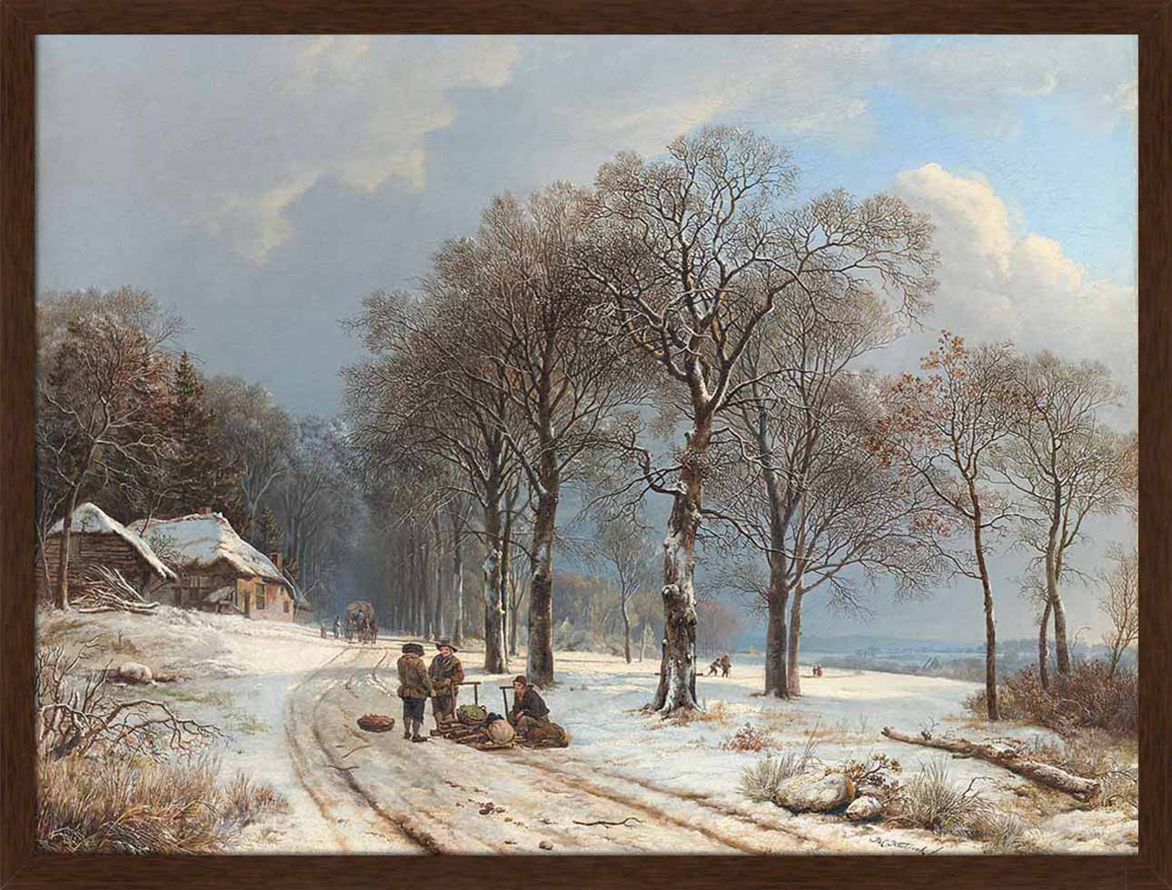 Winter Landscape | Paper