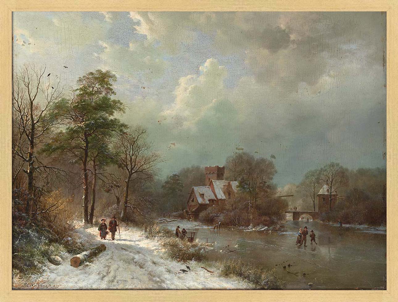 Winter in Holland | Paper