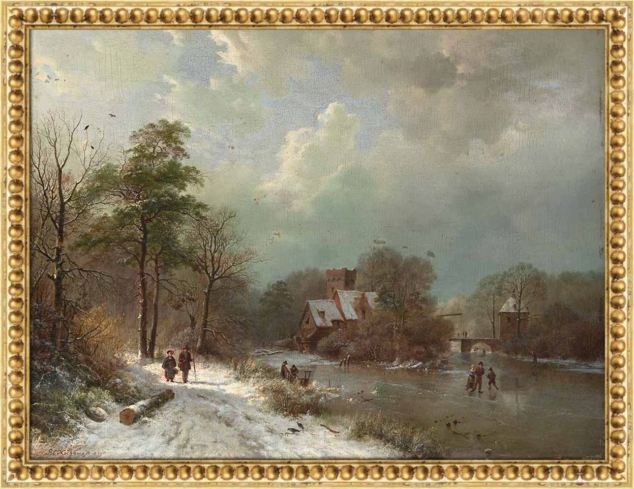 Winter in Holland | Paper