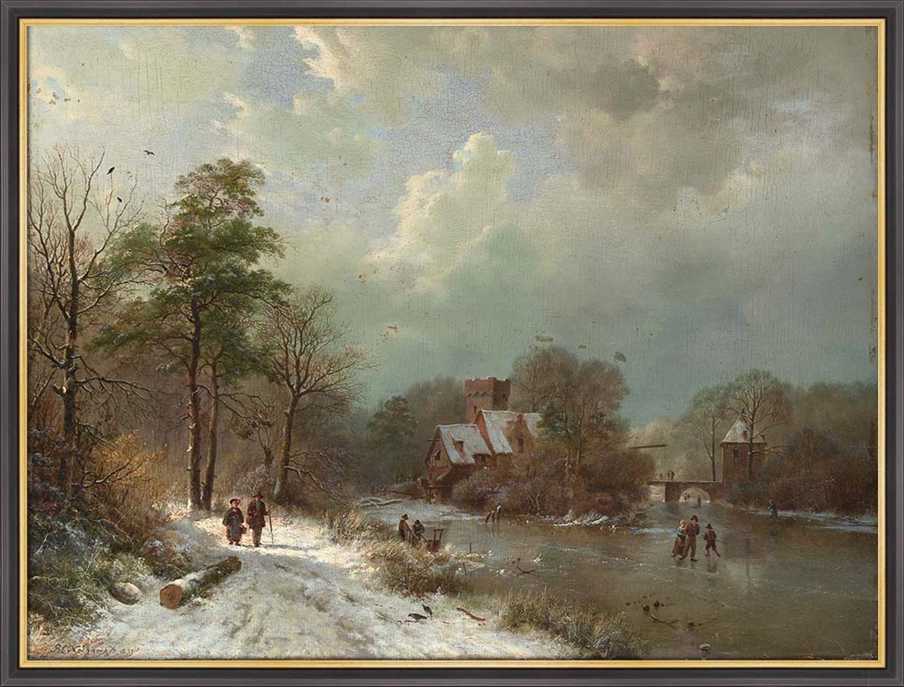 Winter in Holland | Paper