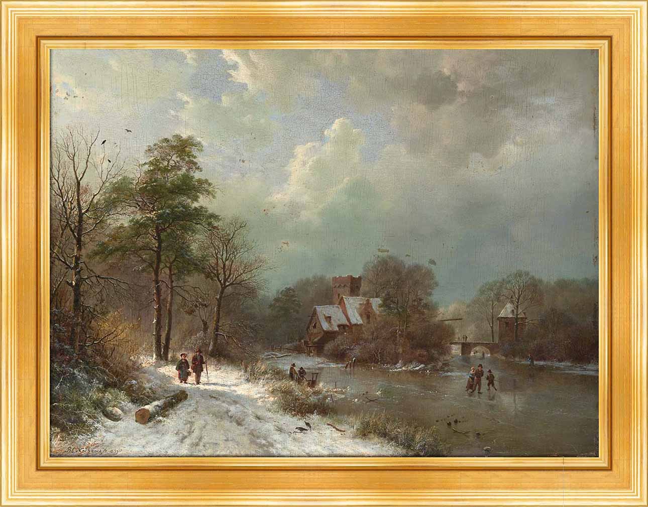 Winter in Holland | Paper