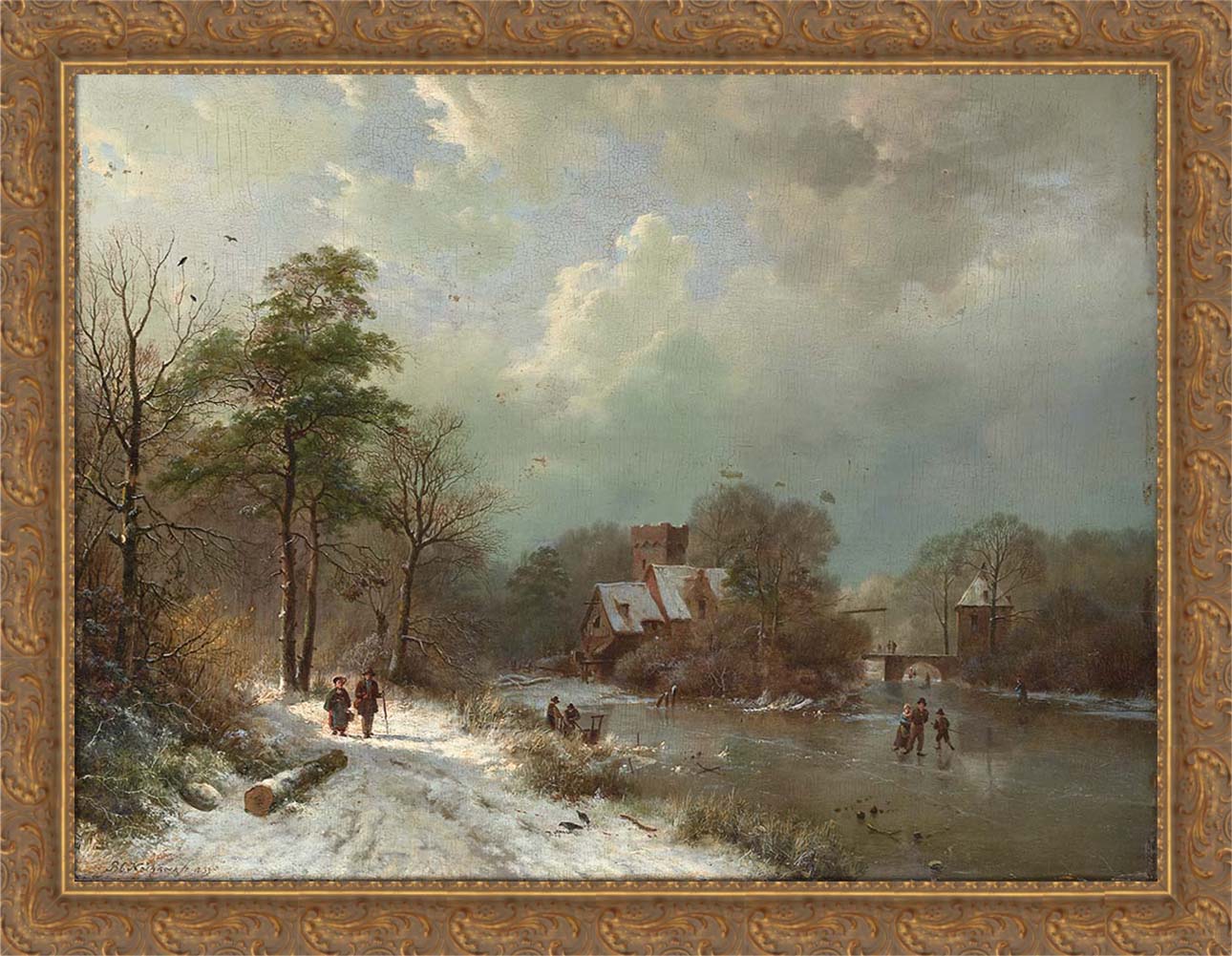 Winter in Holland | Paper
