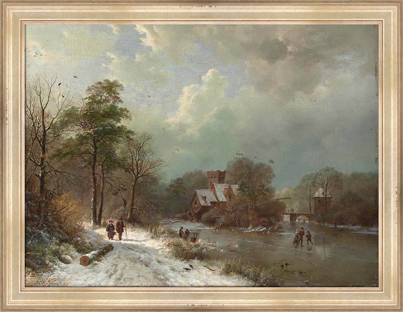 Winter in Holland | Paper
