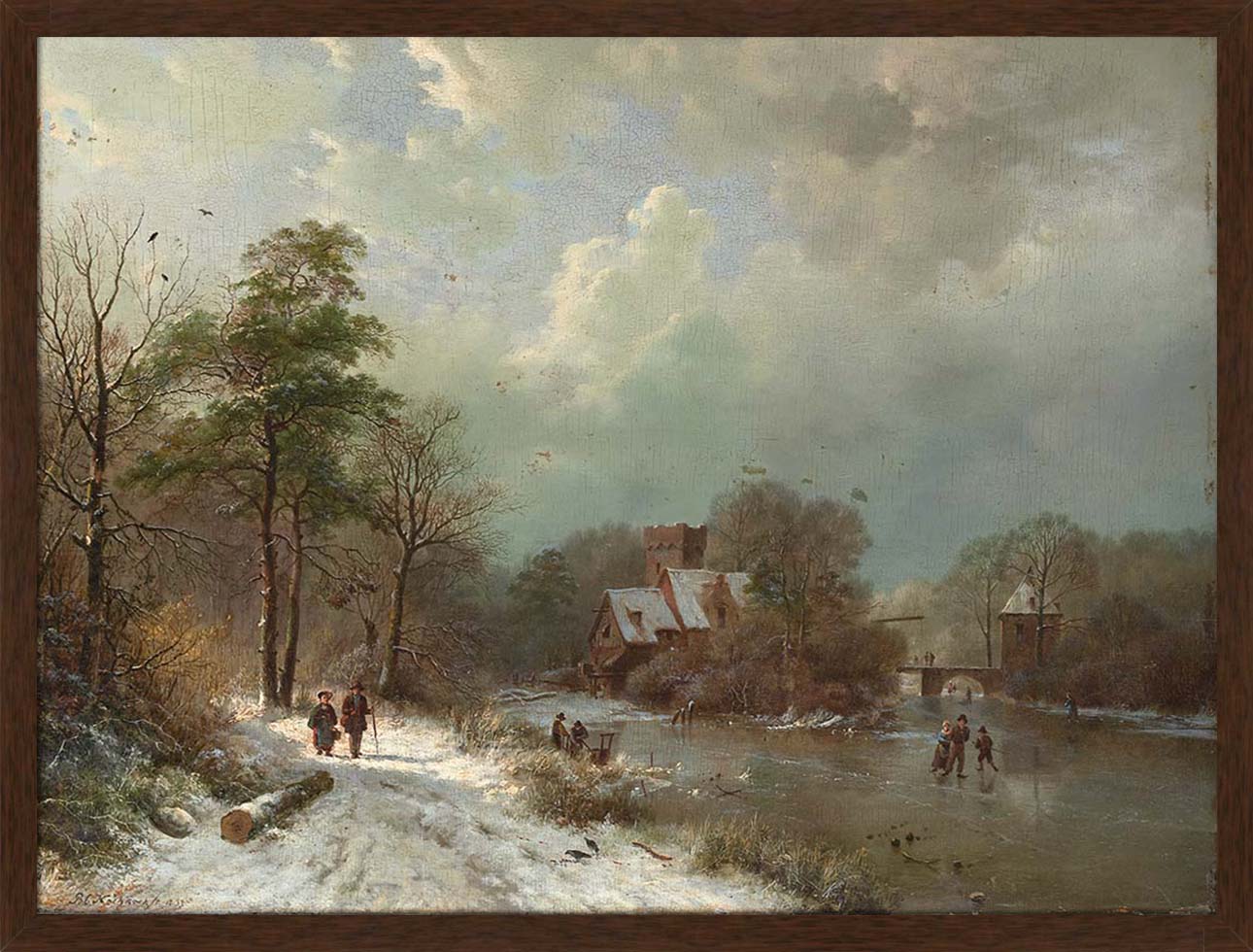 Winter in Holland | Paper