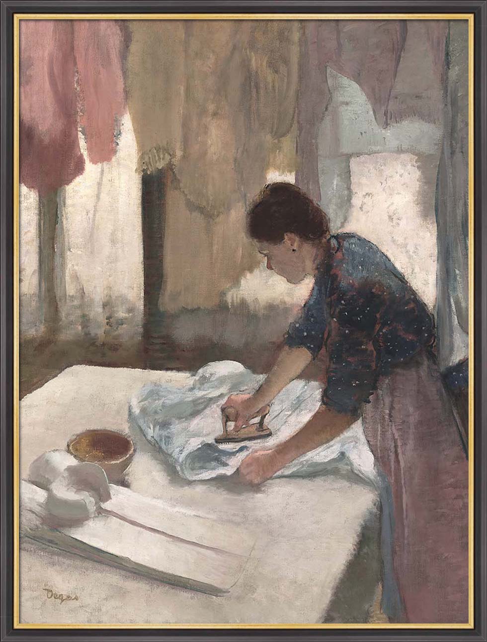 Woman Ironing | Paper