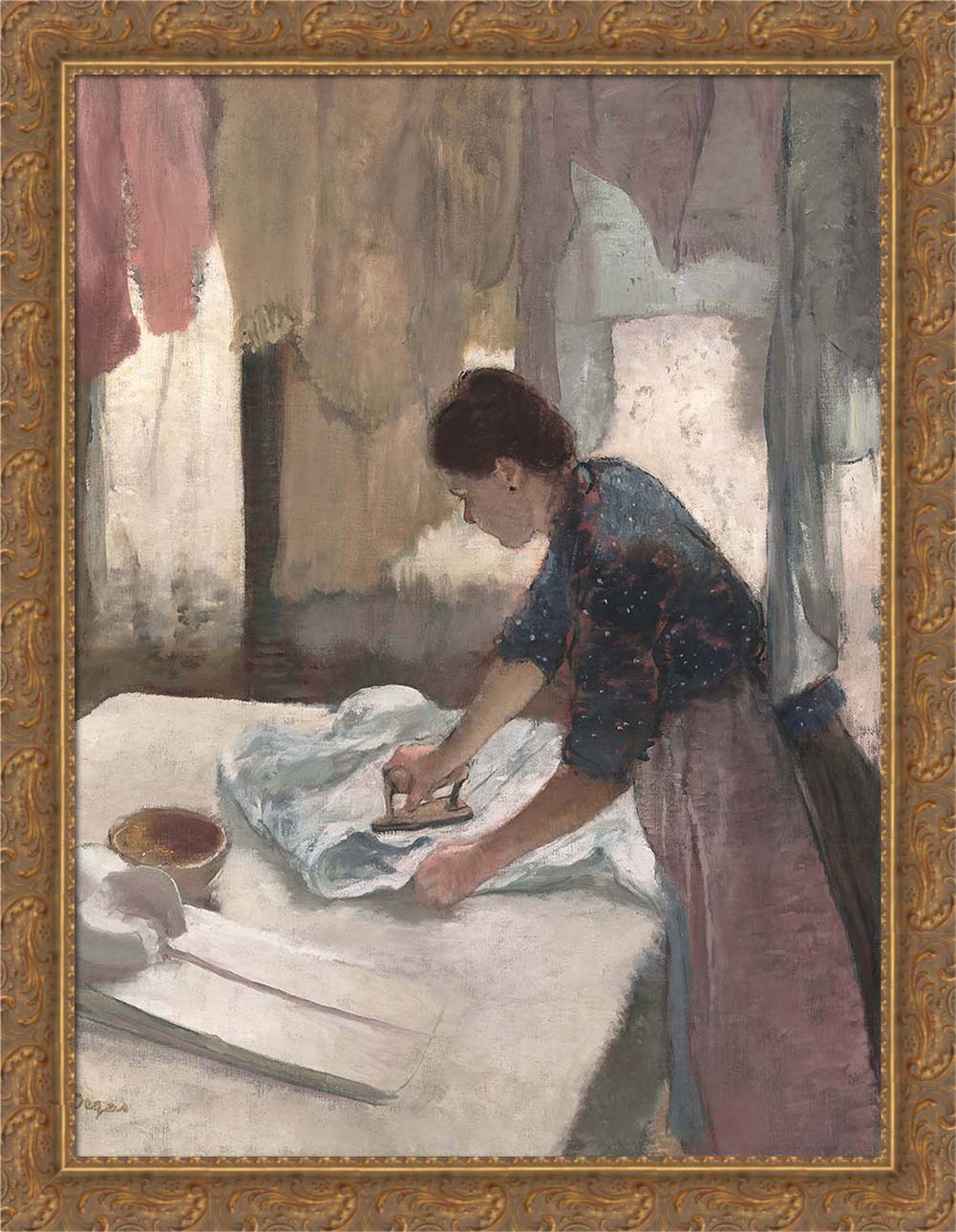 Woman Ironing | Paper