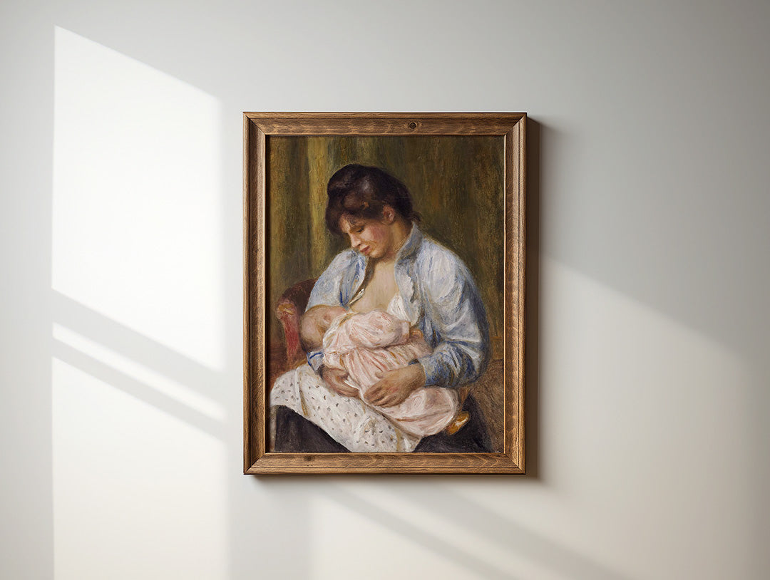 A Woman Nursing a Child | Paper