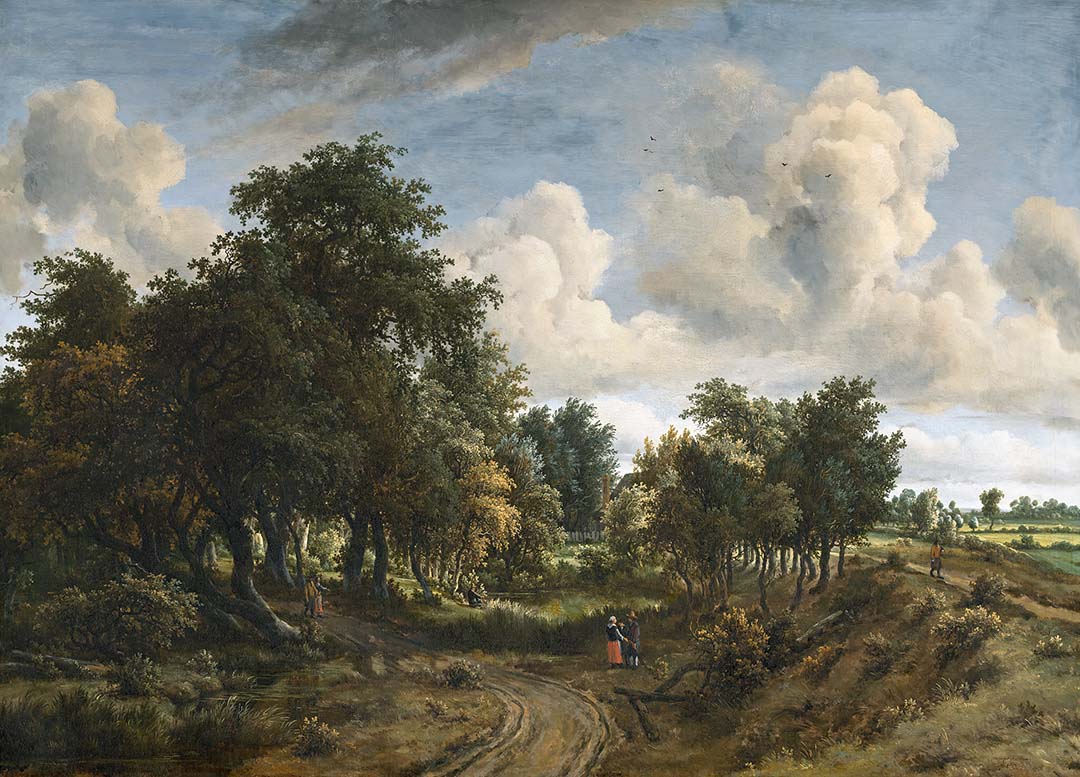 A Wooded Landscape | Paper
