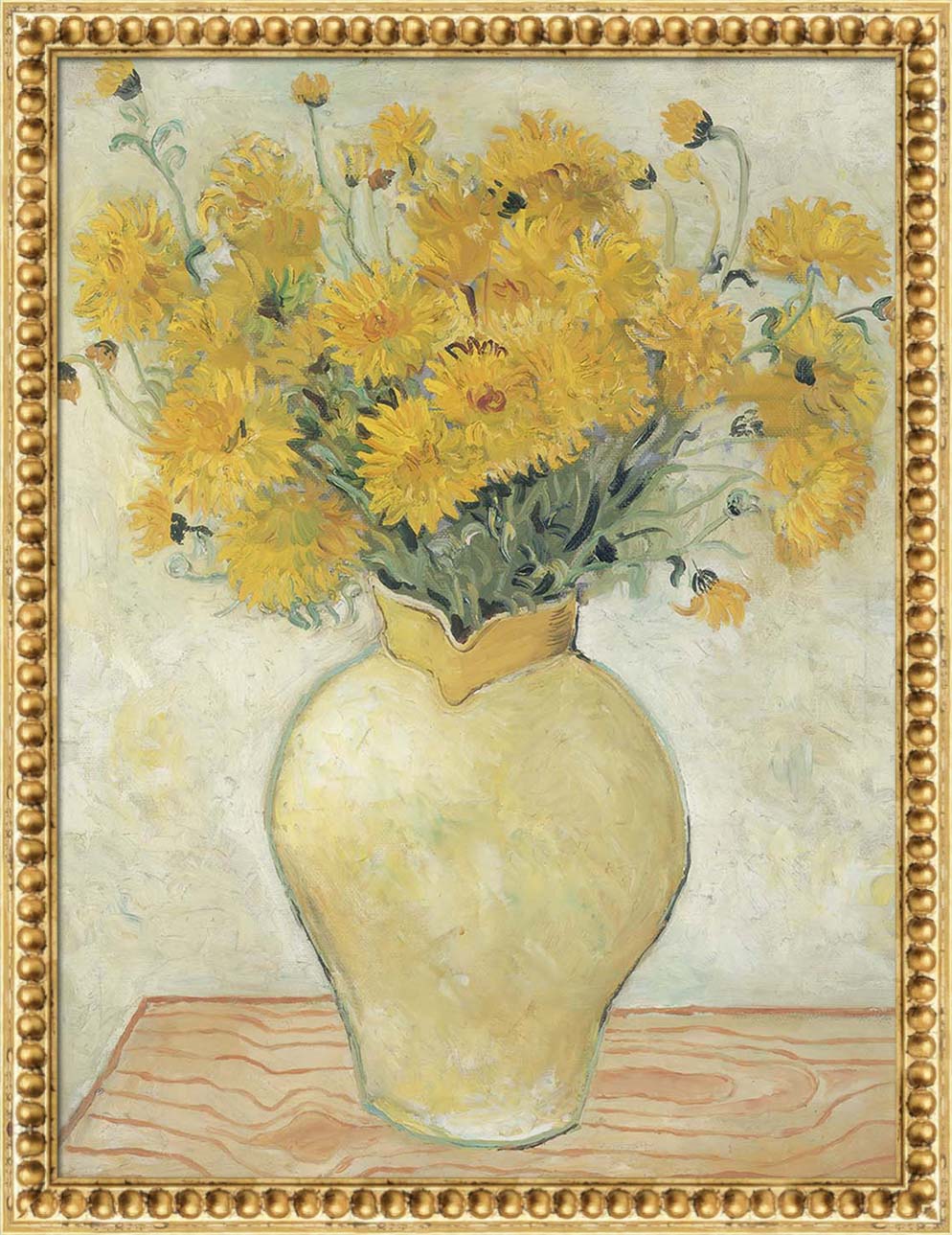 Yellow Chrysanthemums | Paper