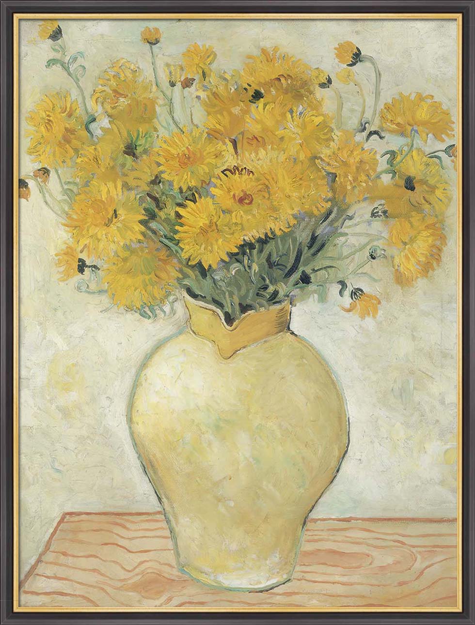 Yellow Chrysanthemums | Paper