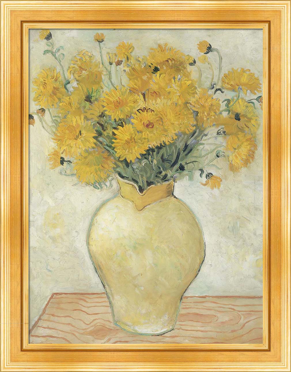 Yellow Chrysanthemums | Paper