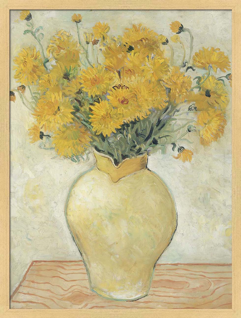 Yellow Chrysanthemums | Paper