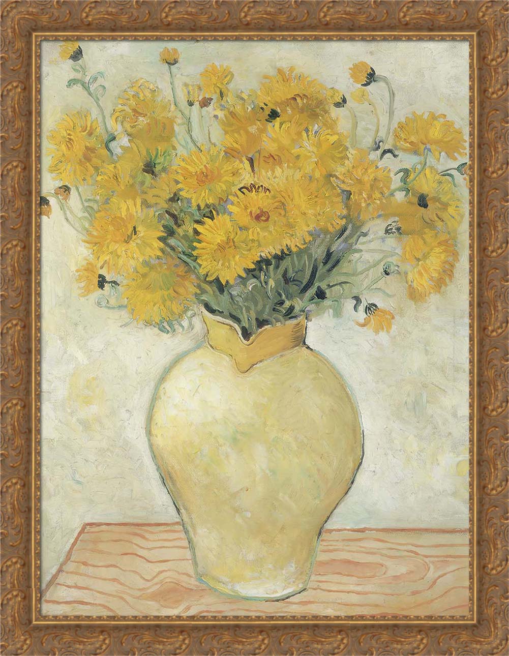 Yellow Chrysanthemums | Paper