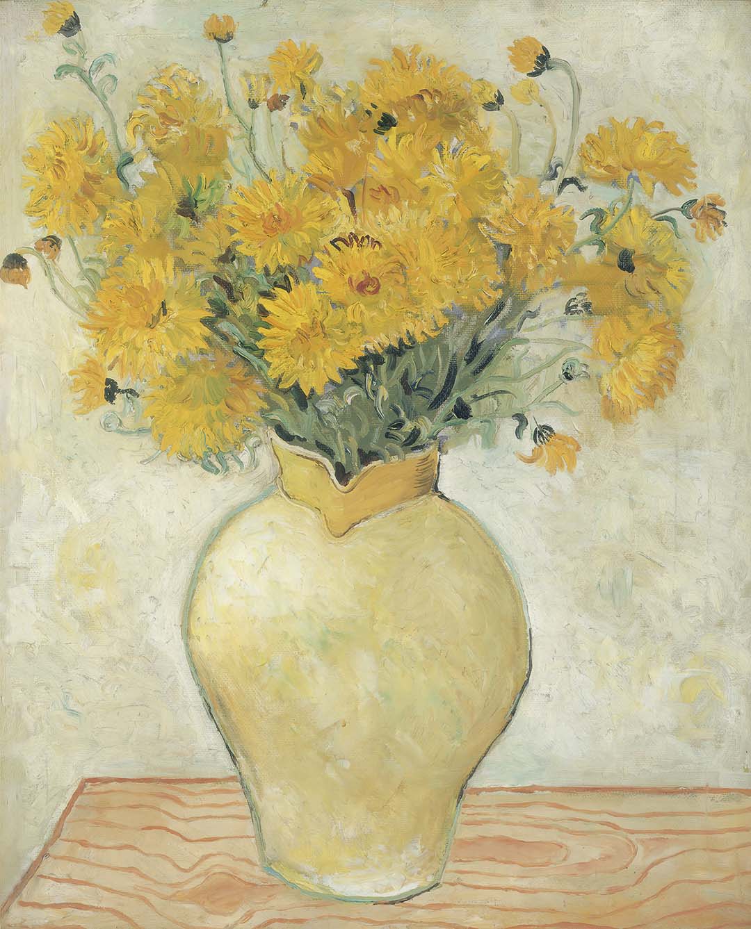 Yellow Chrysanthemums | Paper