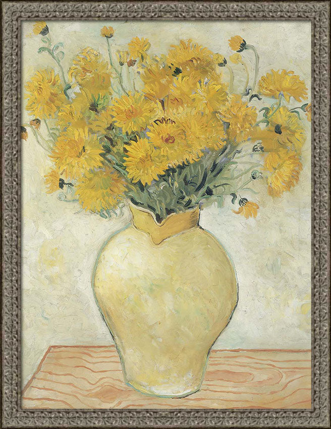 Yellow Chrysanthemums | Paper