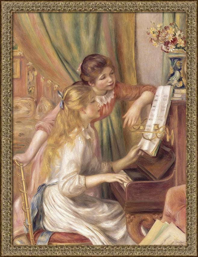 Young Girls at the Piano | Paper