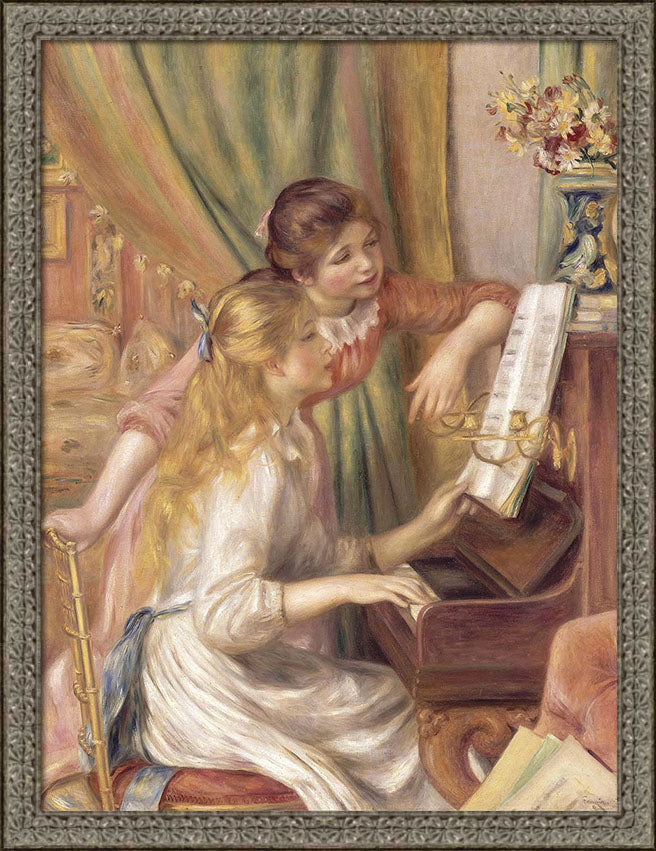 Young Girls at the Piano | Paper
